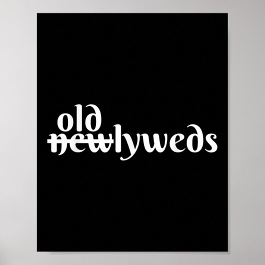 Funny Geriatric Wedding - Ältere Braut und Ältere Poster (Vorne)