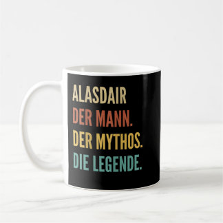 Funny German First Name Design - Alasdair Kaffeetasse