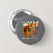 Funny German Kurzhaarige Pointer GSP Lover Button (Vorne & Hinten)
