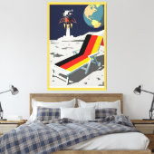 Funny German Leinwanddruck (Insitu (Schlafzimmer))