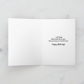 Funny German Shepherd Birthday Card Karte (Innenseite)