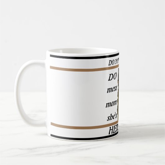 Funny German Shepherd Coffee Tasse (Links)