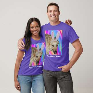 Funny German Shepherd Dog Oster Bunny Ears Unisex T-Shirt