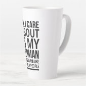 Funny German shepherd Milchtasse (Rechte Ecke)