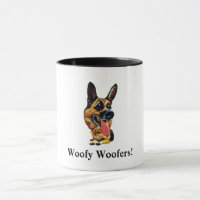 Funny German Shepherd Tasse