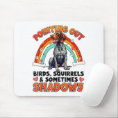Funny German Shorthaired Inter Design For Dog Love Mousepad (Mit Mouse)