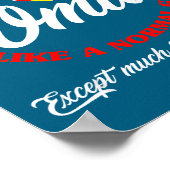 Funny Germany German Oma German Granny Deutsche Om Poster (Ecke)