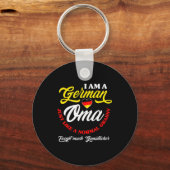 Funny Germany German Oma German Granny Deutsche Om Schlüsselanhänger (Vorderseite)
