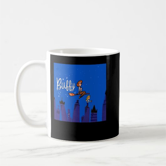 Funny Geschenk für Buffet bewitchte Retro Vintag Kaffeetasse (Links)