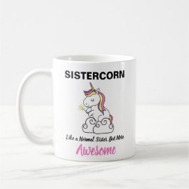 Funny Geschenk für Schwester Novelty Geburtstag Ge Kaffeetasse