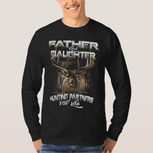 Funny Geschenk Vater und Tochter Jagdpartner für T-Shirt