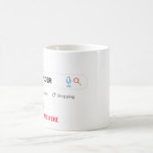 Funny Geschenke BUILDER HANDYMAN DECORATOR PAINTER Kaffeetasse (Mittel)