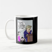 Funny Geschenke für Donald Boris und Natasha Long Kaffeetasse (Links)