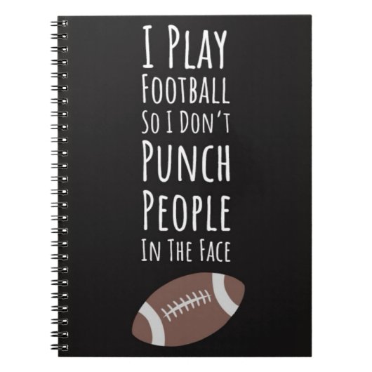 Funny Geschenke für Fußballspieler High School Tea Notizblock (Vorderseite)