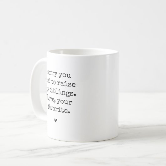 Funny Geschenke für Mama, Mama Geschenk für Kinder Kaffeetasse (Vorderseite Links)