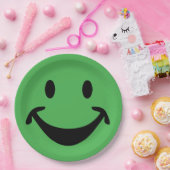 Funny Gesicht + dein Rücken. Ideen Pappteller (Party)