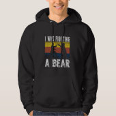 Funny Get gut bald gebrochen Leg Operation ich war Hoodie (Vorderseite)