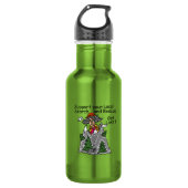 Funny Get Lost Edelstahlflasche (Vorderseite)