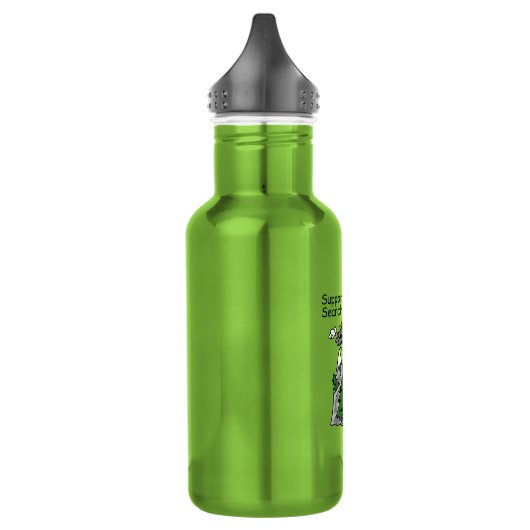 Funny Get Lost Edelstahlflasche (Links)