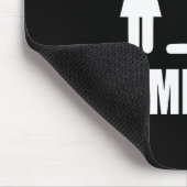 Funny Get Married Game Over Wedding Gag Team G Mousepad (Ecke)