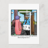 Funny "Get Verheiratet" Spaß Postcard Postkarte (Vorderseite)