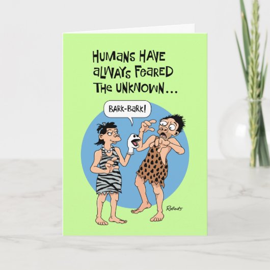 Funny Get Well Bald Card Karte (Vorderseite)