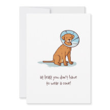 Funny Get Well Balon Cards for Women and Men - Wel