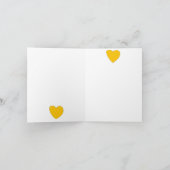 Funny get well card " Hol dir bald eine gute Suppe Karte (Innenseite)