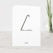 Funny Get Well Card Karte (Rückseite)