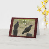 Funny Get Well Card Karte (Gelbe Blume)