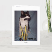 Funny Get well Card Karte (Rückseite)