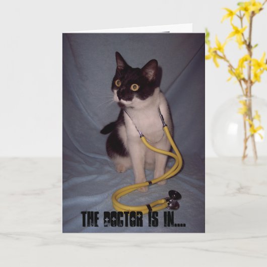 Funny Get well Card Karte (Gelbe Blume)