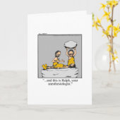 Funny Get Well Card! Karte (Gelbe Blume)