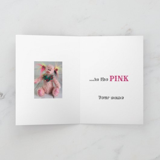 Funny Get Well Card Karte (Innenseite)