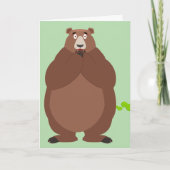 Funny Get Well for Men Furz King Edition Karte (Vorderseite)