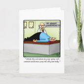 Funny Get Well Greeting Card "Spectickles" Karte (Vorderseite)