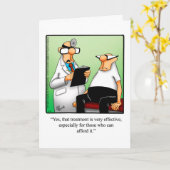Funny Get Well Greycard Karte (Gelbe Blume)