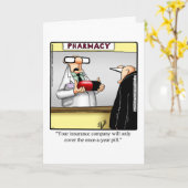 Funny Get Well Greycard Karte (Gelbe Blume)