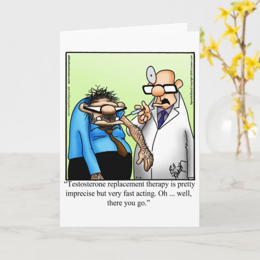 Funny Get Well Greycard Karte (Gelbe Blume)