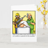 Funny Get Well Greycard Karte (Gelbe Blume)