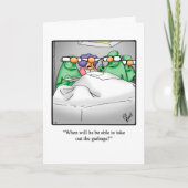 Funny Get Well Greycard Karte (Vorderseite)