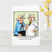 Funny Get Well Greycard Karte (Gelbe Blume)