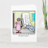 Funny Get Well Greycard Karte (Vorderseite)