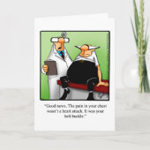 Funny Get Well Greycard Karte (Vorderseite)