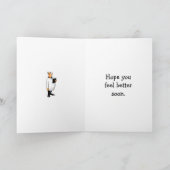 Funny Get Well Greycard Karte (Innenseite)