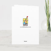 Funny Get Well Greycard Karte (Rückseite)