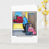 Funny Get Well Greycard Karte (Gelbe Blume)