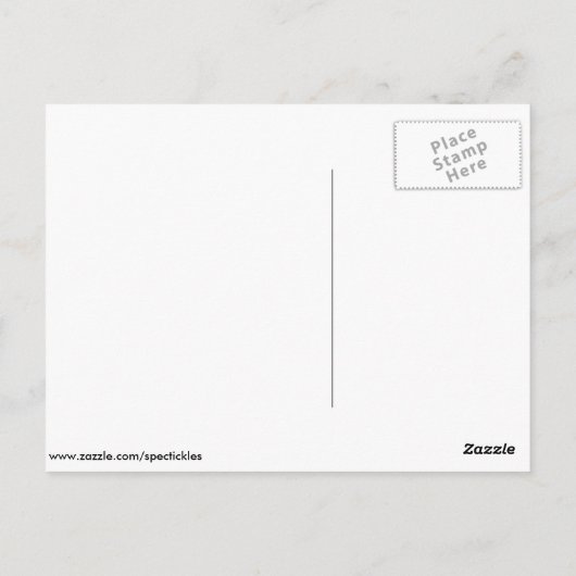 Funny Get Well Postcard Postkarte (Rückseite)