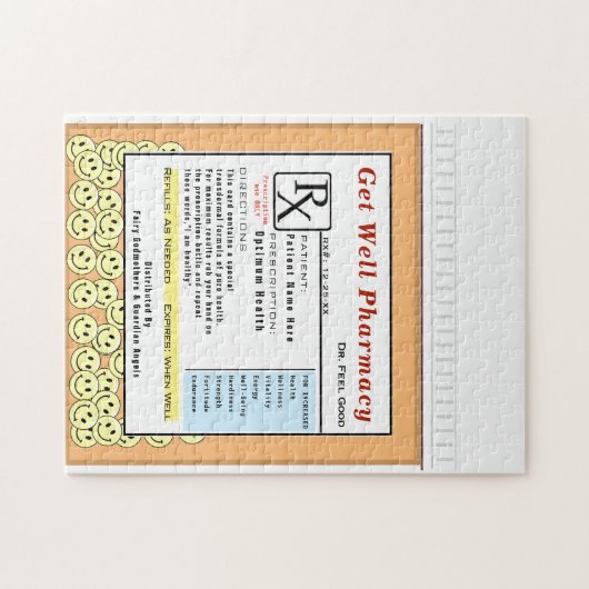 Funny Get Well Puzzle (Horizontal)