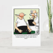 Funny Get Well Spaß Card Karte (Vorderseite)